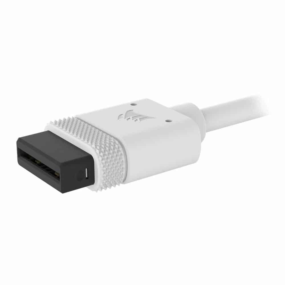 (image for) CORSAIR iCUE LINK 600mm Straight-Straight Cable - White